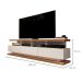 Rack Vivare II Off White e Freijó 180 cm