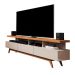 Rack Vivare Off White e Nature 180 cm