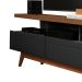 Rack Vivare Preto e Freijó 180 cm