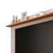 Rack com Painel para TV até 72 Polegadas Vivare II Off White e Nature 180 cm