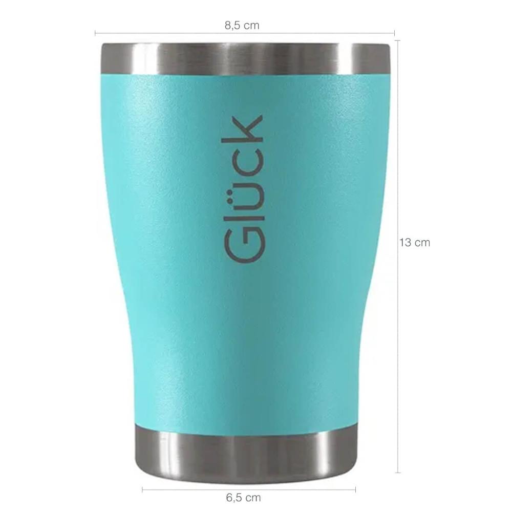 Copo Térmico Tulipinha 354ml Mint Copo para Cerveja Aço Inox Glück