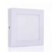 Painel Led Quadrado Sobrepor 24w Bivolt Branco Quente Ledgold