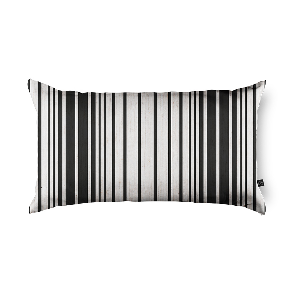 Almofada Barcode 48x28 Branca