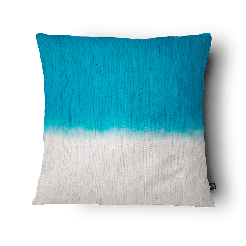 Almofada Condor 50x50 Azul e Off White