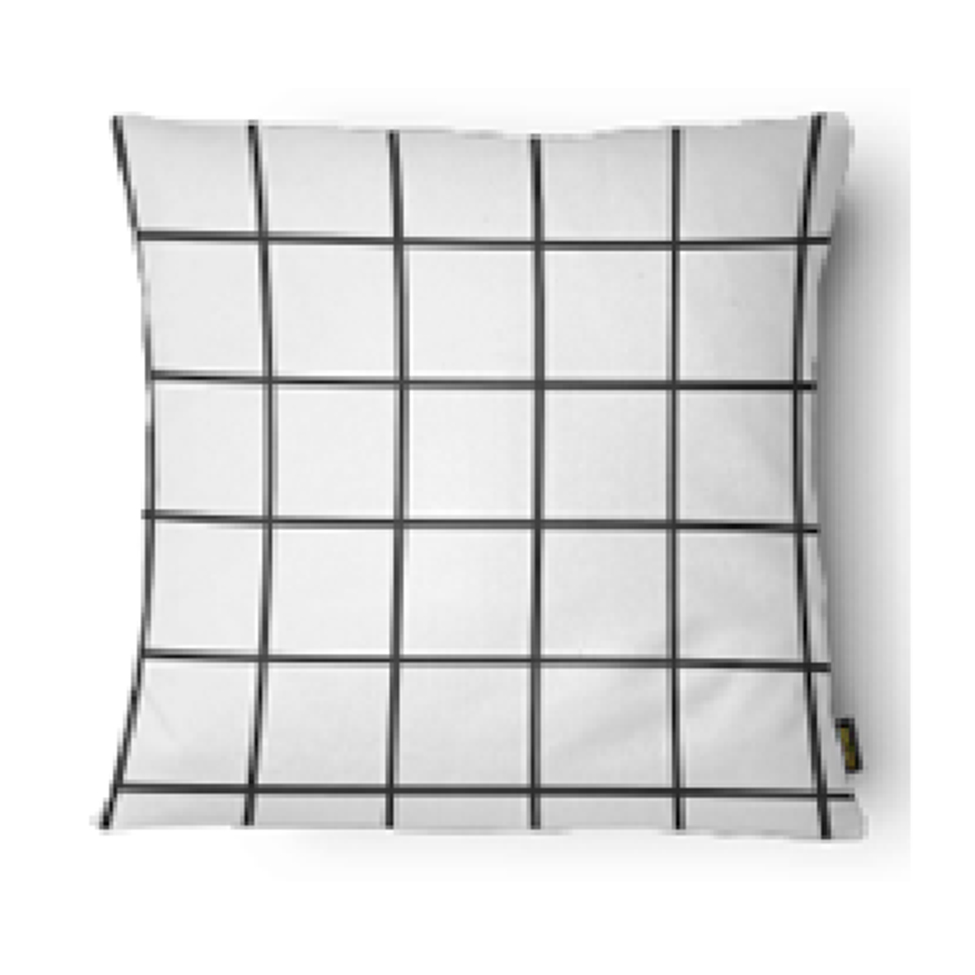 Almofada Grid 43X43 Branca