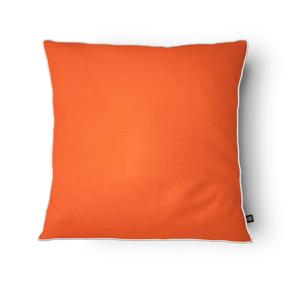Almofada Lisa Board 43x43 Laranja