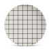 Prato Raso Haus Branco e Preto 3x27x27 cm