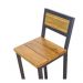 Banqueta Florença Estilo Industrial Madeira 95 cm