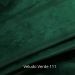 Kit 2 Poltrona Fortaleza Veludo Verde Base em Metal Preto