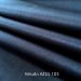 Poltrona Fontana Veludo Azul Base em Metal Preto e Madeira