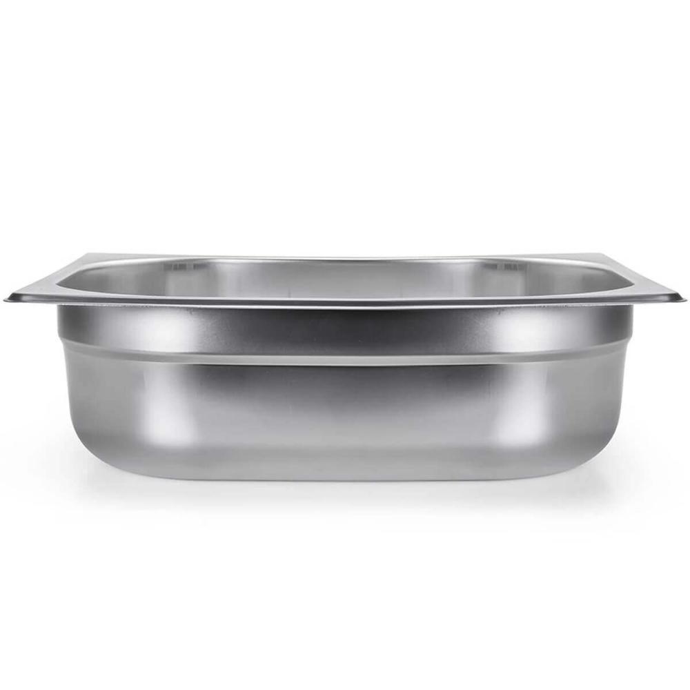 10 Cubas Gastronômicas Inox 1/2 6,41L Buffet Restaurante Sorveteria Gourmet Mix