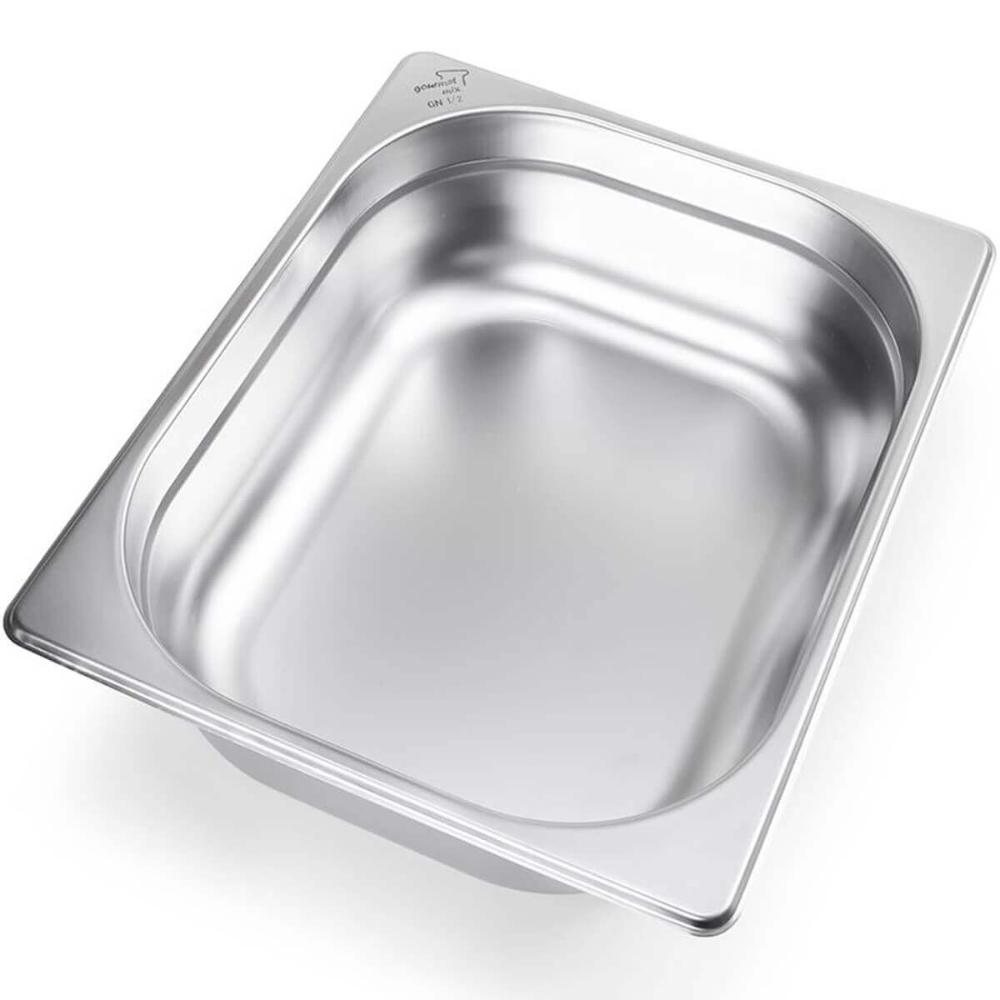 10 Cubas Gastronômicas Inox 1/2 6,41L Buffet Restaurante Sorveteria Gourmet Mix