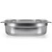 3 Cubas Gastronômicas Inox 6,41L 1/2 Restaurante Buffet Rechaud Gourmet Mix