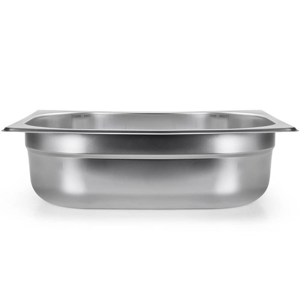 3 Cubas Gastronômicas Inox 6,41L 1/2 Restaurante Buffet Rechaud Gourmet Mix