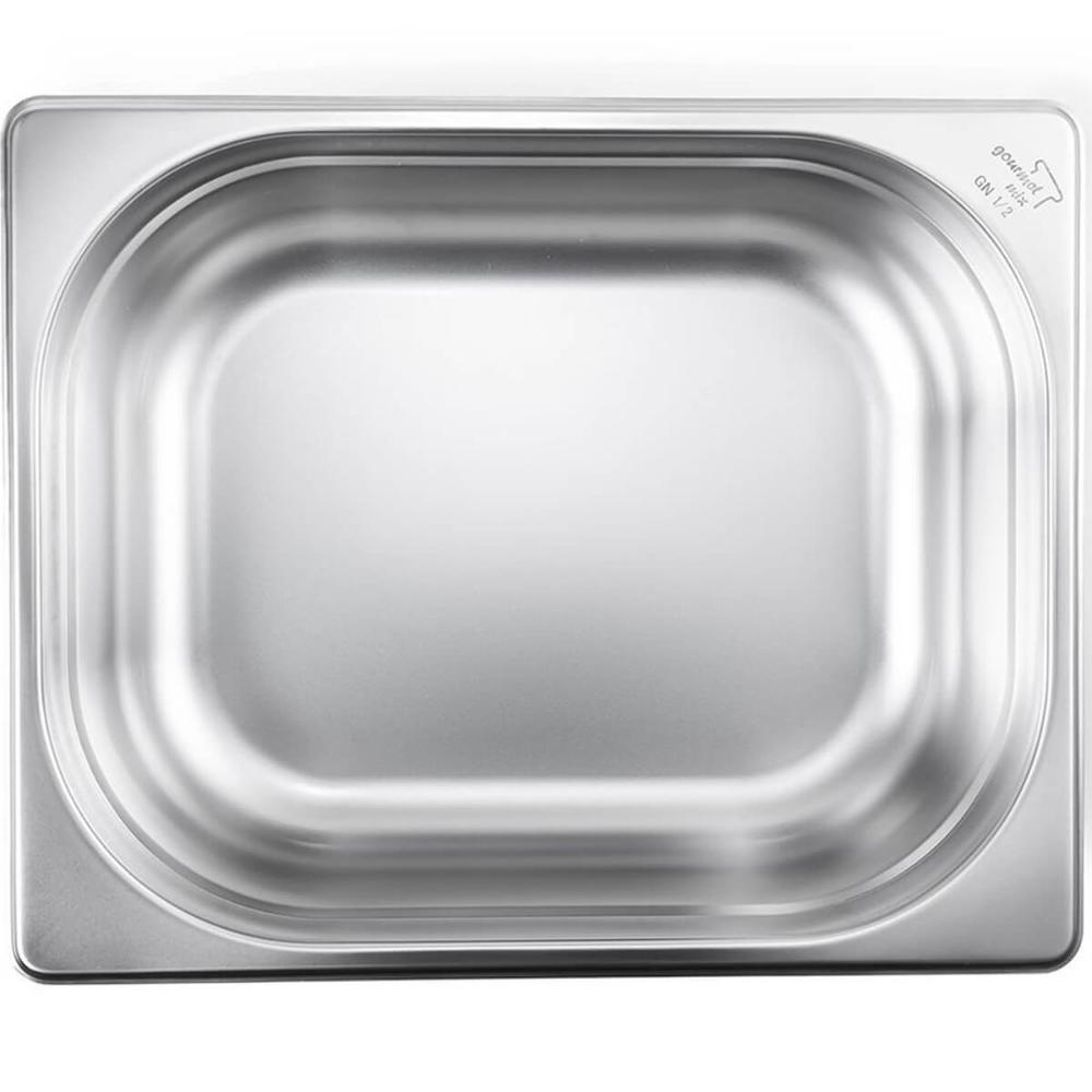 3 Cubas Gastronômicas Inox 6,41L 1/2 Restaurante Buffet Rechaud Gourmet Mix