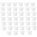 40 Ramekins de Melamina 50ml Branco 6cm para Restaurantes Em