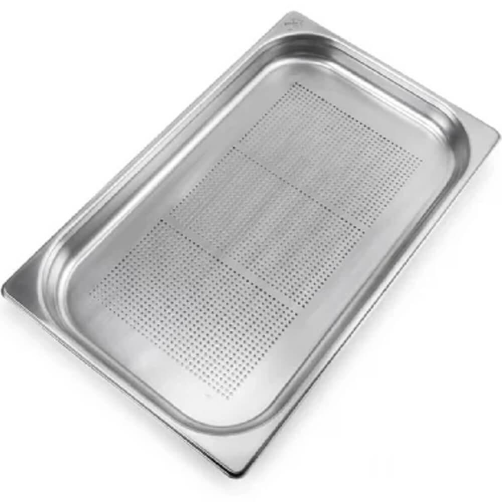 Cuba Inox Gastronômica Perfurada 1/1 65mm Buffet Restaurante