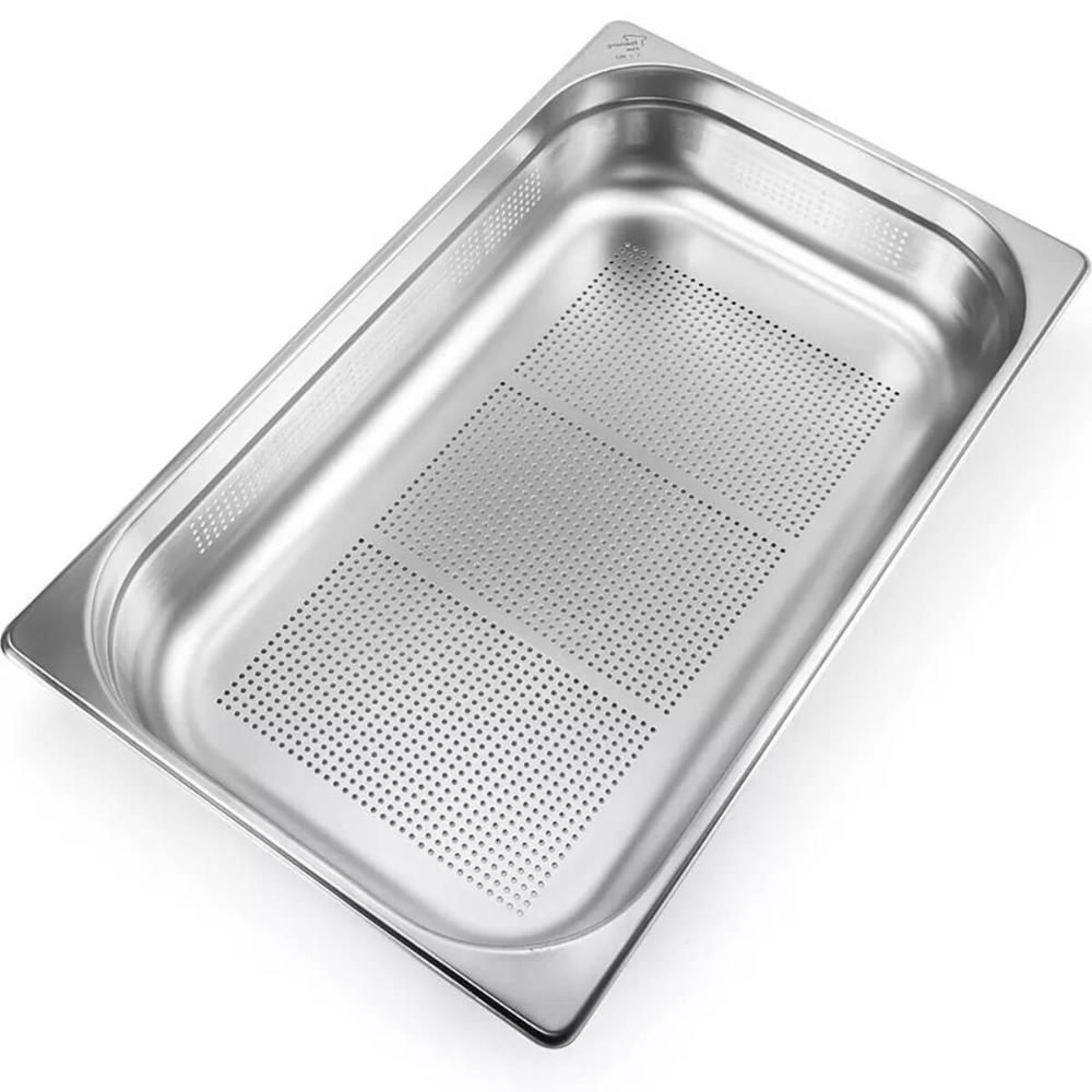 Cuba Inox Gastronômica Perfurada 1/1 Restaurante 14l Buffet