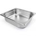 Kit 4 Cubas Gastronômica Inox 2/3 100mm Restaurante 8,86l Buffet 32,4x35,4cm