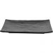 Prato para Sushi Sashimi Retangular 20x14cm Preto Melamina P