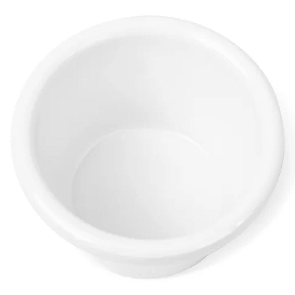 Ramekin de Melamina Profissional 50ml Branco Porta Molho 6cm