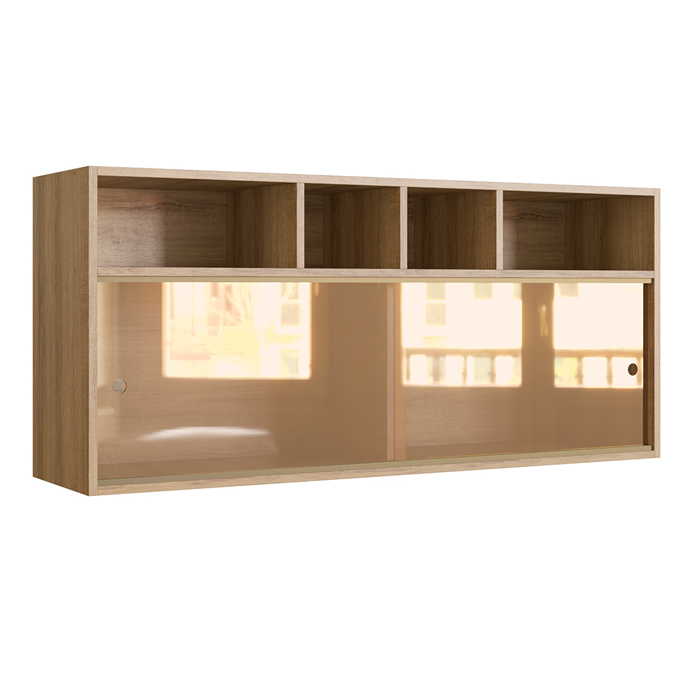 Armário Aéreo One com Vidro 2 Portas Teka