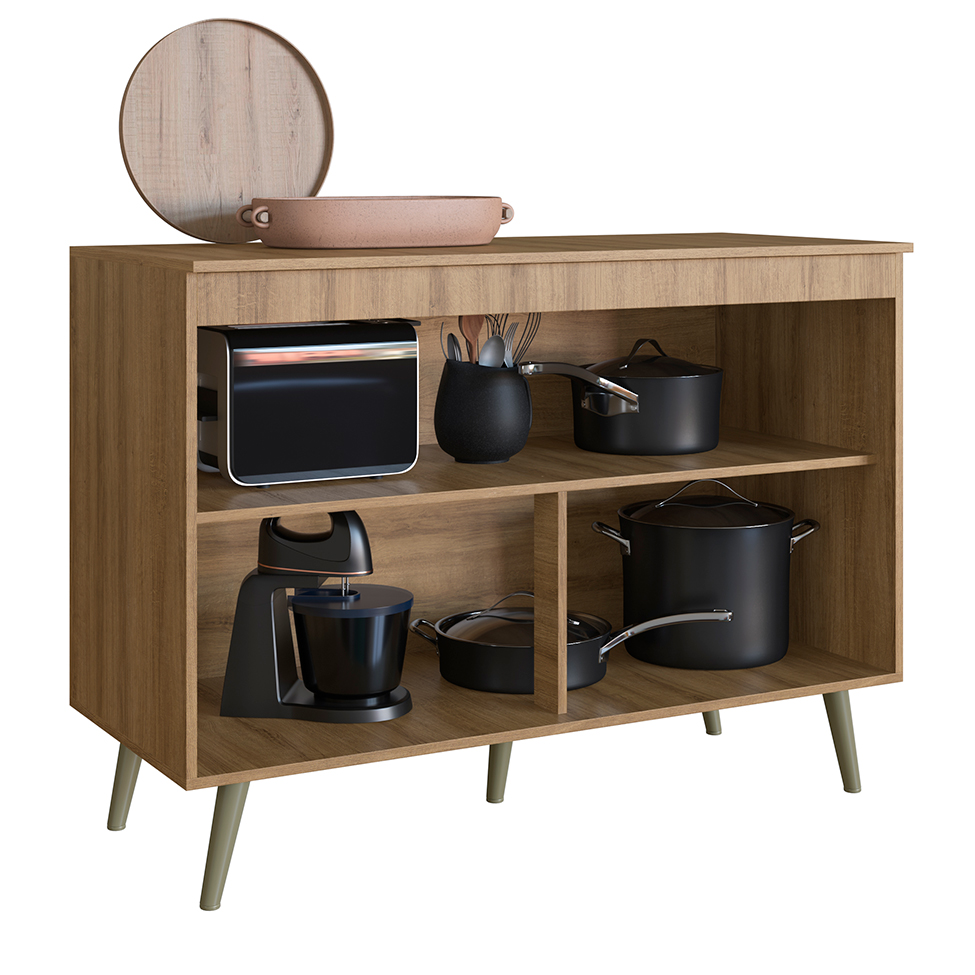 Balcão de Cozinha com Tampo One 2 Portas Teka 120 cm