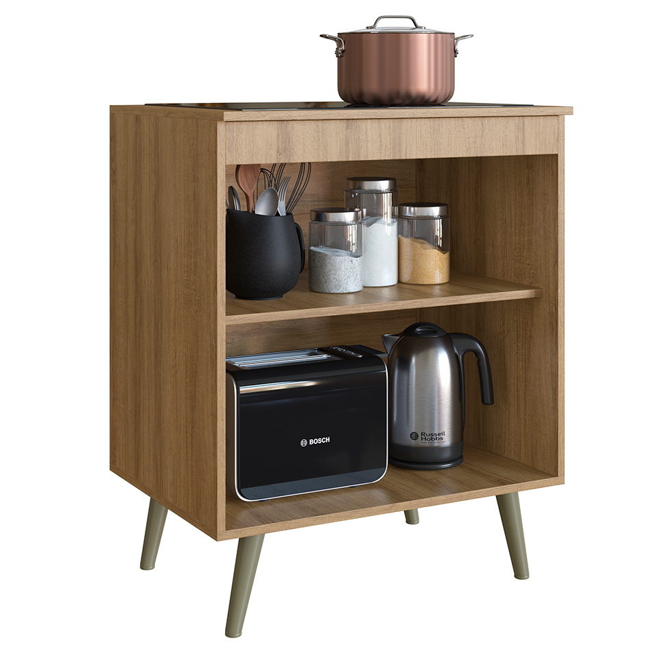Balcão de Cozinha com Tampo One 2 Portas Teka 70 cm