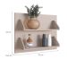 Painel One 2 Prateleiras Cinnamon