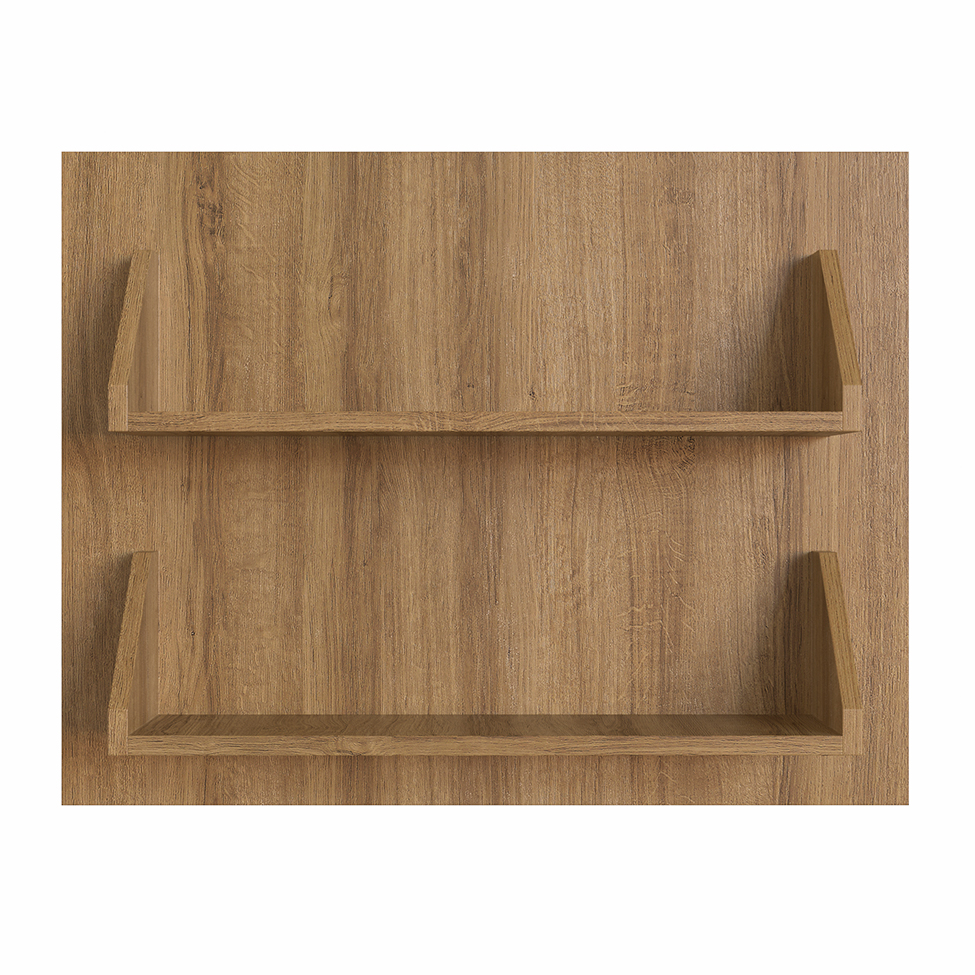 Painel One 2 Prateleiras Teka