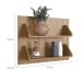 Painel One 2 Prateleiras Teka
