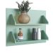 Painel One 2 Prateleiras Verde Bellagio