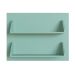 Painel One 2 Prateleiras Verde Bellagio