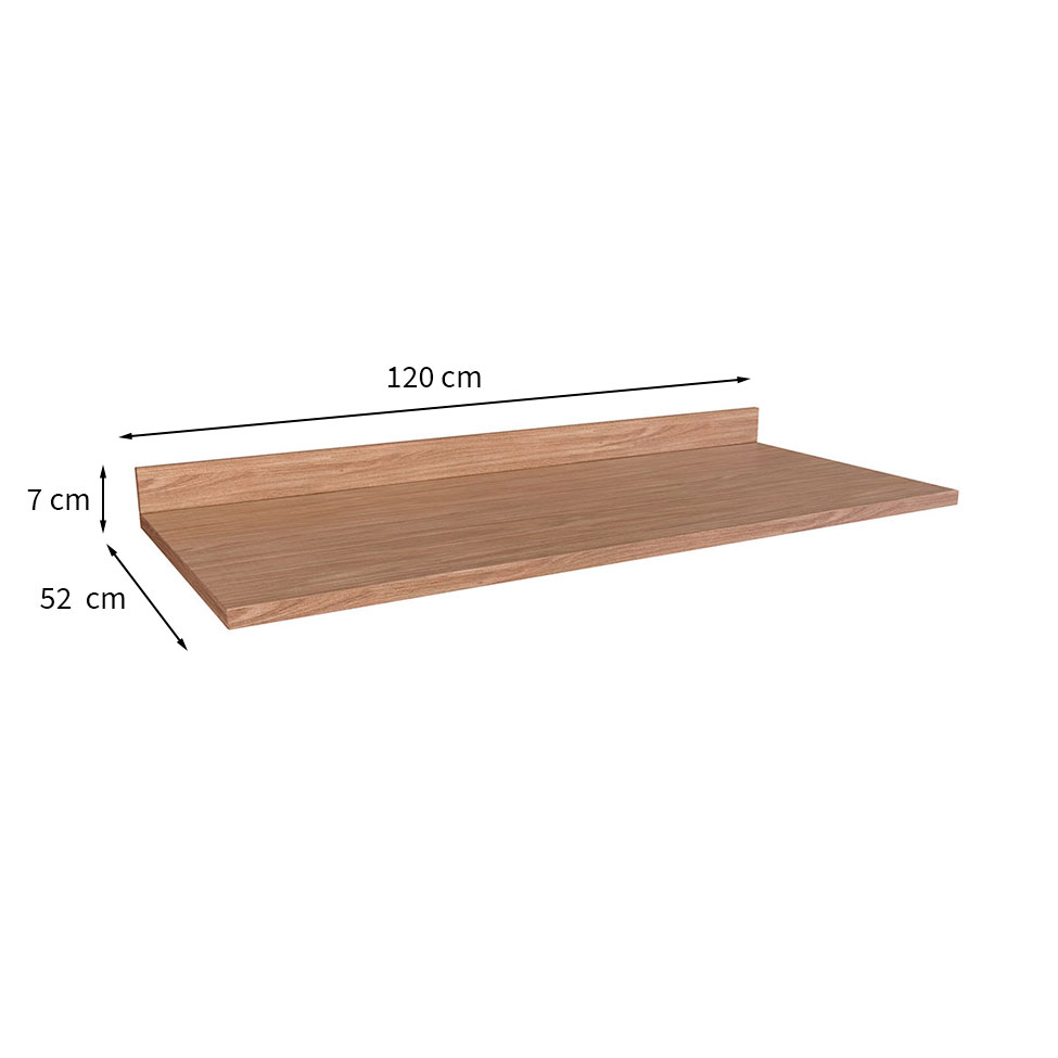 Tampo de Cozinha Casablanca Mel 120 cm