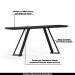 Aparador Decorativo 180cm Efron Preto G13 - Gran Belo