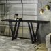Aparador Decorativo 180cm Shuri Preto/Ébano G13 - Gran Belo