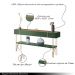 Aparador Decorativo Rennes MDP/MDF Pés de Aço Verde Pistache/Freijó G26 - Gran Belo
