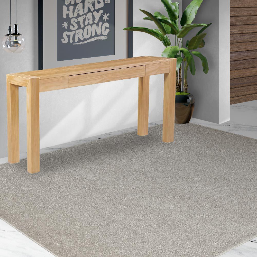 Aparador Sala de Estar 140cm com Gaveta Dumai Madeira Maciça Acácia G54 - Gran Belo