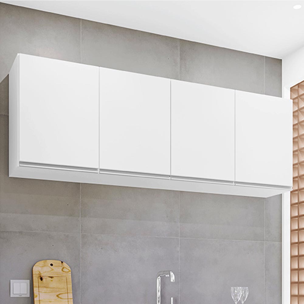 Armário Aéreo Marcos MDP/BP Branco G96 - Gran Belo