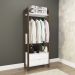 Armário Alto Closet para Escritório Home Office AZ1011 MDP Branco/Nogal G69 - Gran Belo