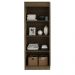 Armário Alto para Escritório Home Office ME4150 MDP Nogal G69 - Gran Belo