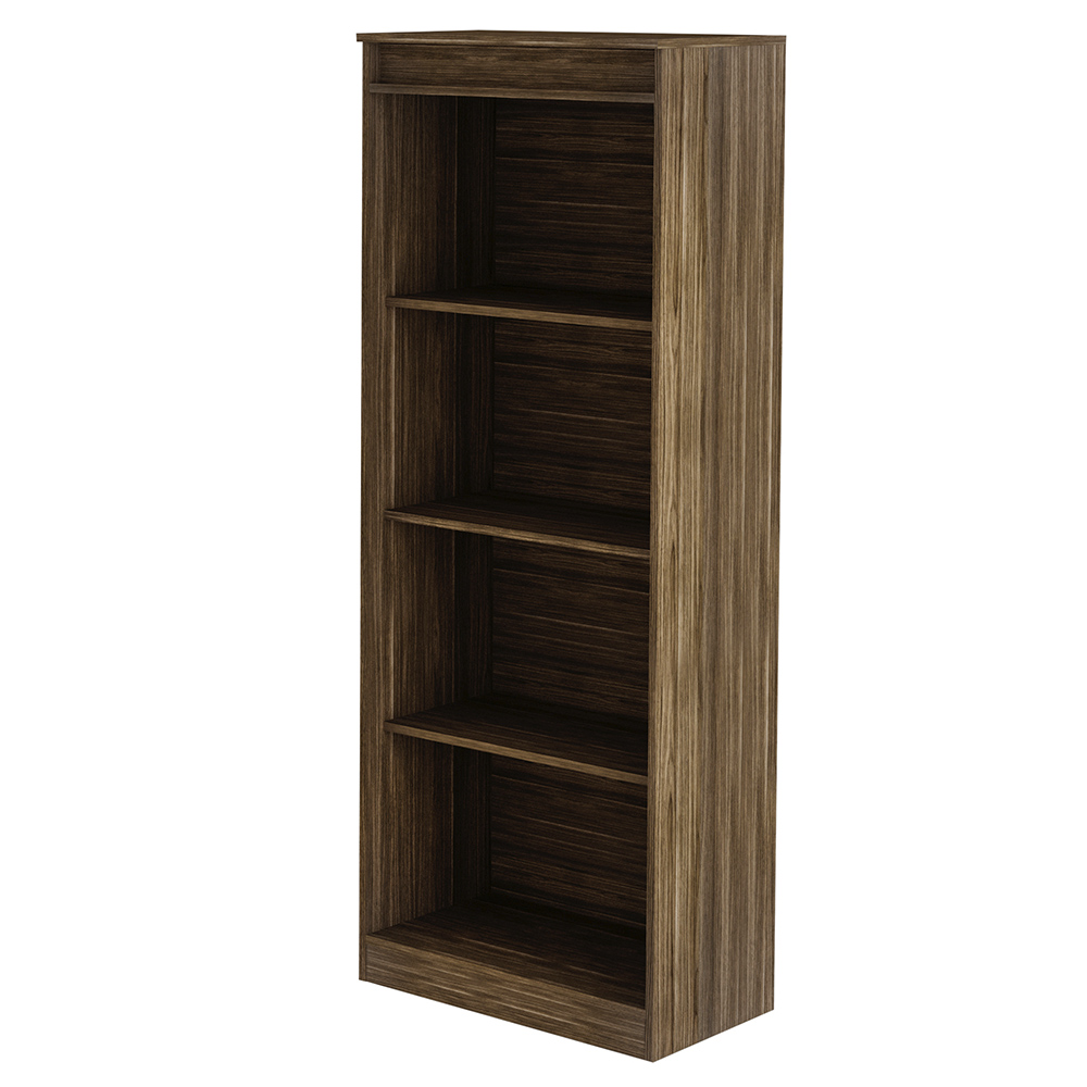Armário Alto para Escritório Home Office ME4150 MDP Nogal G69 - Gran Belo