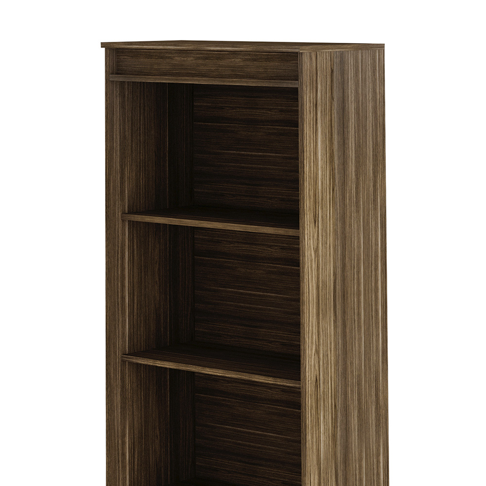 Armário Alto para Escritório Home Office ME4150 MDP Nogal G69 - Gran Belo
