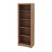 Armário Estante Alto para Escritório Home Office ME4104 MDP Amendoa G69 - Gran Belo