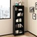 Armário Estante Alto para Escritório Home Office ME4104 MDP Preto G69 - Gran Belo