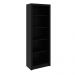 Armário Estante Alto para Escritório Home Office ME4104 MDP Preto G69 - Gran Belo