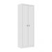 Armário Estante Alto para Escritório Home Office ME4105 MDP Branco G69 - Gran Belo