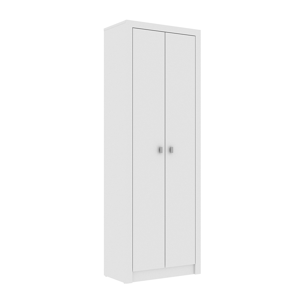 Armário Estante Alto para Escritório Home Office ME4105 MDP Branco G69 - Gran Belo