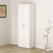 Armário Estante Alto para Escritório Home Office ME4105 MDP Branco G69 - Gran Belo