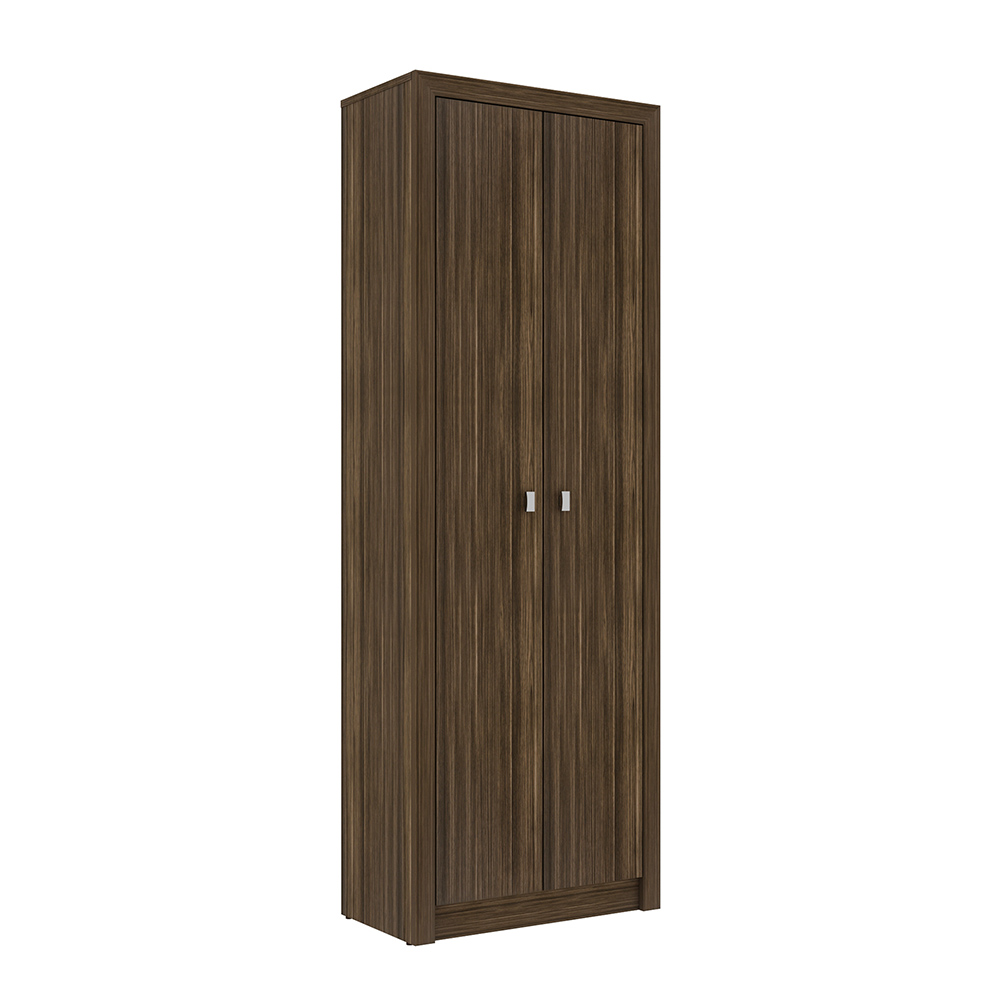 Armário Estante Alto para Escritório Home Office ME4105 MDP Nogal G69 - Gran Belo